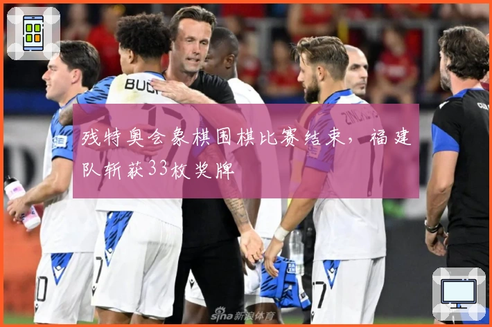 残特奥会象棋围棋比赛结束，福建队斩获33枚奖牌